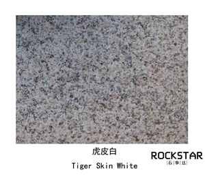 Cheap China Tiger Skin White- Polished/Flamed/Bush Hammered Granite