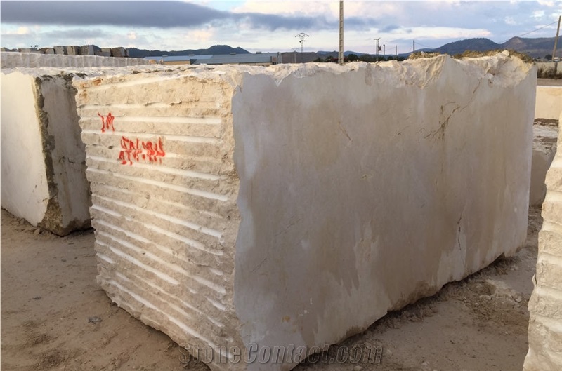 Crema Marfil Sp Marble Blocks