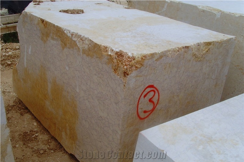 Crema Valencia Marble Blocks
