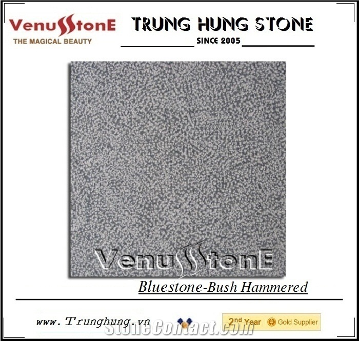 Vietnam Blue Stone Bush Hammered