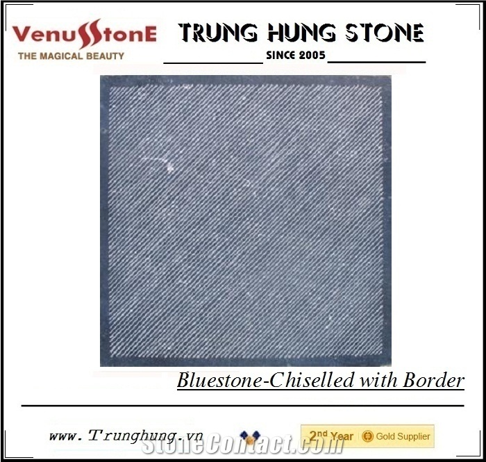 Vietnam Blue Stone Chiselled
