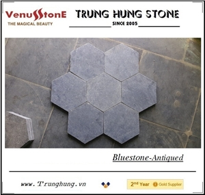 Vietnam Bluestone Antique Pattern