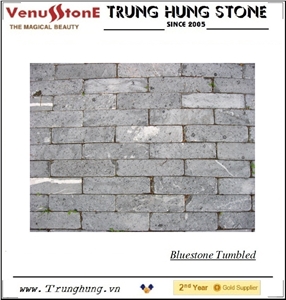 Vietnam Bluestone Tumbled-Sanded