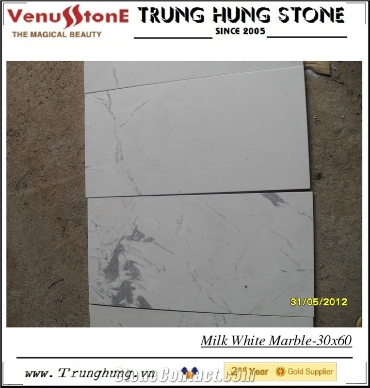 Vietnam Milky White Marble 30x60