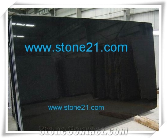 Best Price Shanxi Black Granite Slabs & Tiles, China Black Granite