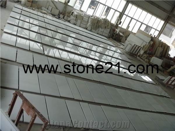 Chinese Crystal White Marble Tile(Owned Factory)