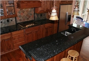 Emerald Pearl Granite Kitchen Countertop, Green Granite Kitchen Countertops