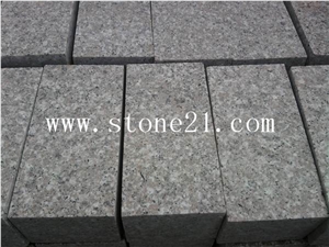 G635 Anxi Red Granite Pavers, Chinese Padang Pink Paving Stone