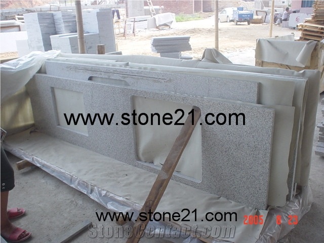 G655 Granite Countertops, China White Granite Countertops