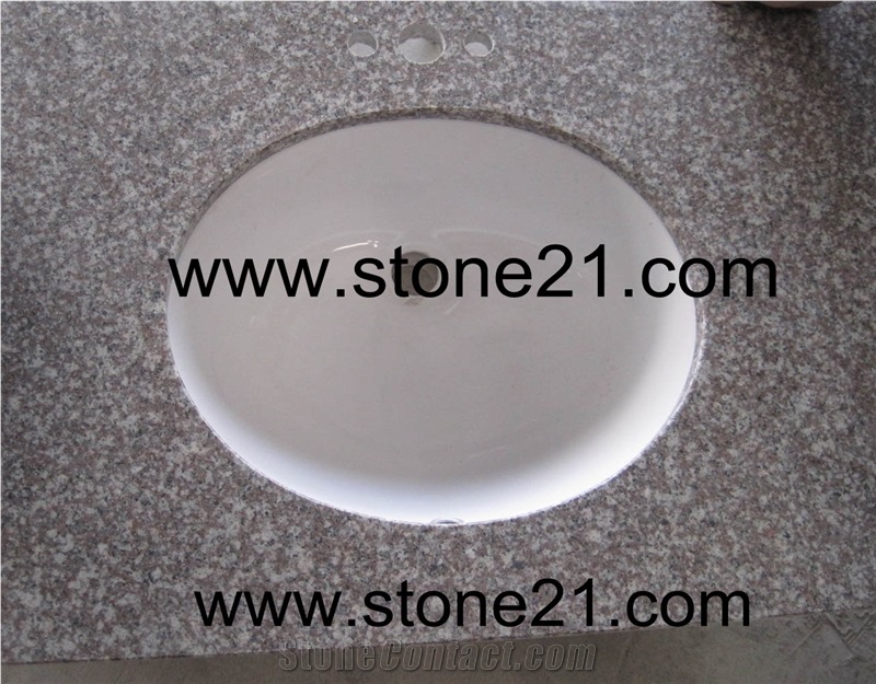 G687 Granite Countertops and Vanitytops, Owned Quarry Of G687 Granite
