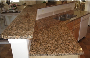 Giallo Fiorito Kitchen Countertop, Giallo Fiorito Yellow Granite Kitchen Countertops