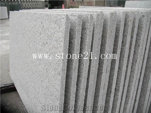 Hazel White G655 Granite Slabs, China White Granite