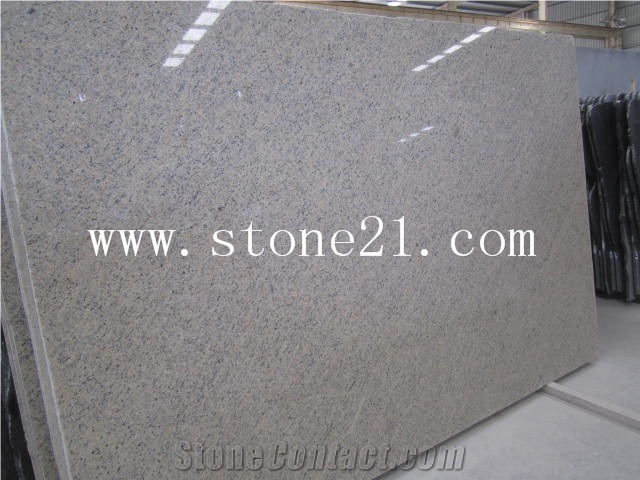 Highly Polished New Giallo Veneziano Granite Slabs, Brazil Yellow Granite