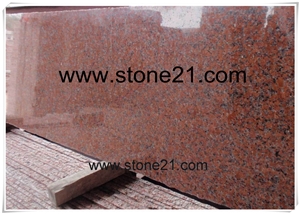 Maple Red Granite Slab for Sale, High Quality Chinese Maple Red Granite Slabs & Tiles