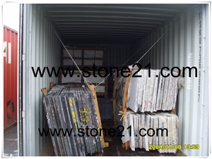 Salt and Pepper Granite Tiles and Slabs, High Quality