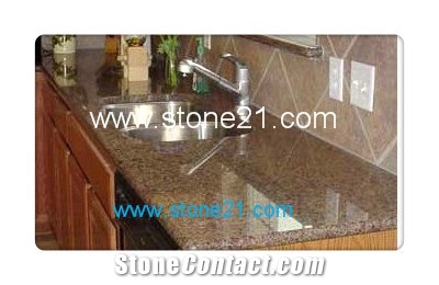 Tropical Brown Granite Countertops, Brown Granite Bath Tops