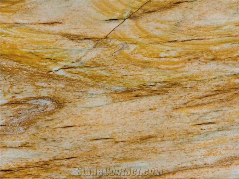 Calypso Gold Quartzite Slabs