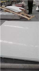 Pure White Quartz Big Slabs 2cm & 3cm for Wall & Inside Floor & Contertop