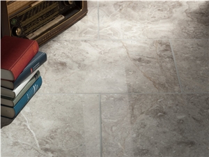 Silver Shadow Marble Polished Tiles