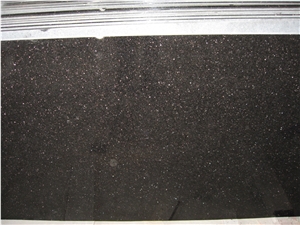 Black Galaxy Machine Polished Strips Slabs & Tiles, Black Galaxy Granite Slabs & Tiles