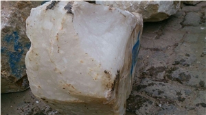 Afganistan White Onyx Blocks, Afghanistan White Translucent Onyx Alabaster
