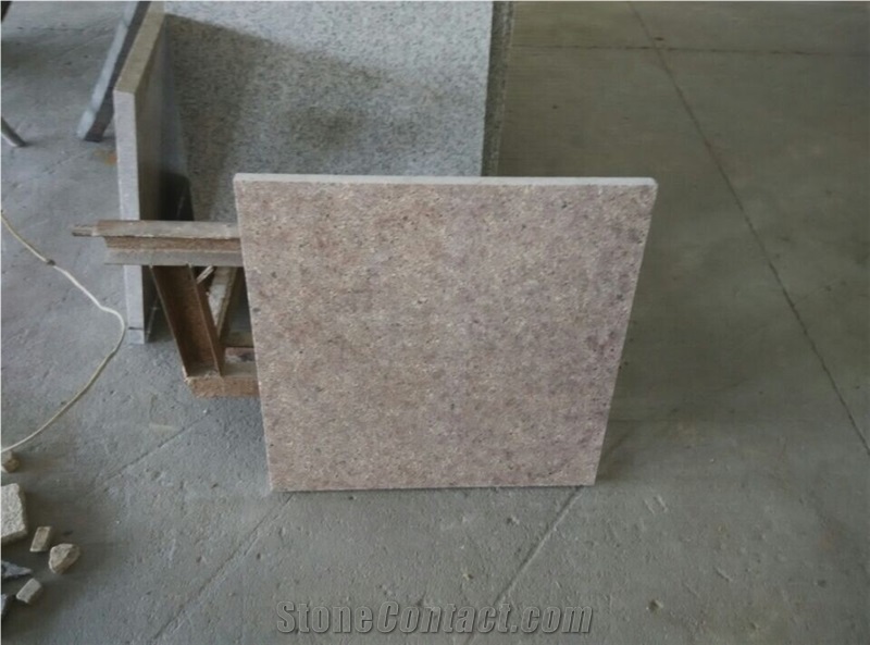 G611 Cherry Red Almond Mauve Granite,Formosa Red Granite Wall Cladding Panel,Airport Floor Covering Pattern Garden Exterior Stone