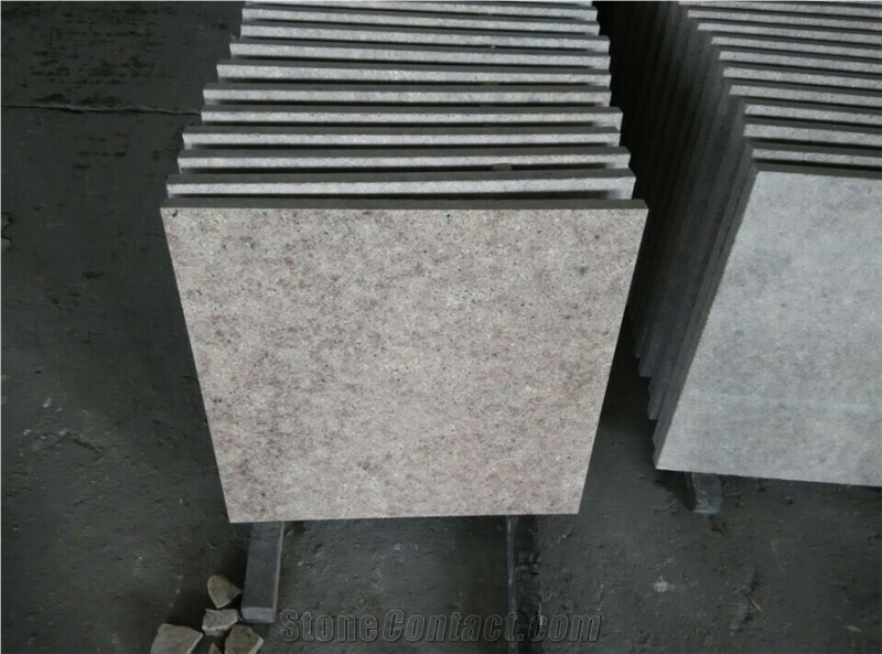 G611 Cherry Red Almond Mauve Granite,Formosa Red Granite Wall Cladding Panel,Airport Floor Covering Pattern Garden Exterior Stone