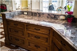 Arctic Diamond Granite Kitchen Countertop