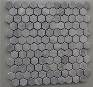 Kilantan Marble Mosaic Tiles, Hex