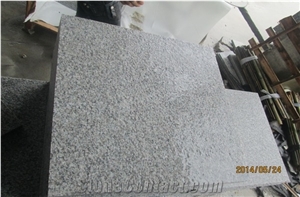 China Popular Cheap G623 Light Grey Granite Rosa Beta Flamed Floor and Wall Covering Tiles & Slabs, Skirting, Natural Building Garden, Square Paving Stone, Quarry Owner