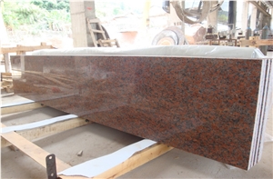 G562 Maple Red Granite Middle Slab Polished, China Red Granite