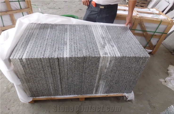 G623 Granite Rosa Beta Polished Tiles, China Grey Granite