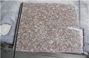 G687 Peach Red Polished Granite Thin Tiles