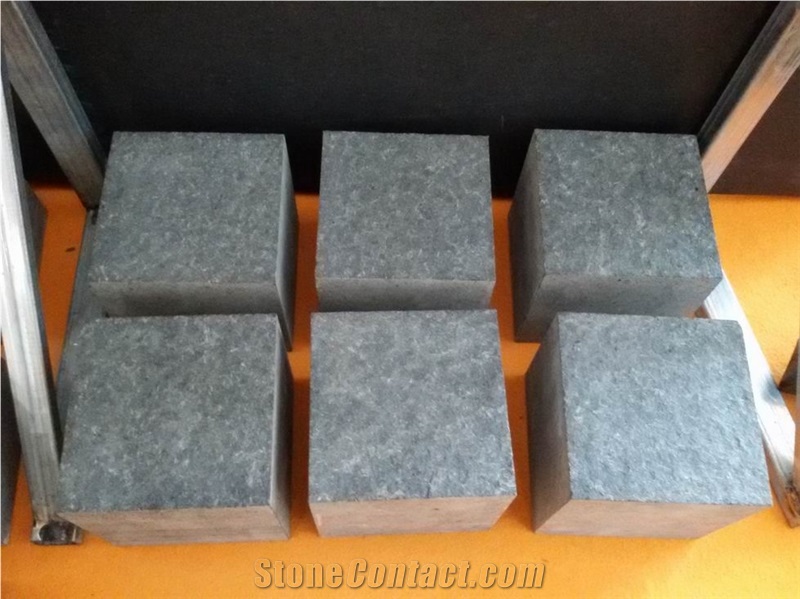 G684 Cubes, Black Basalt Cube