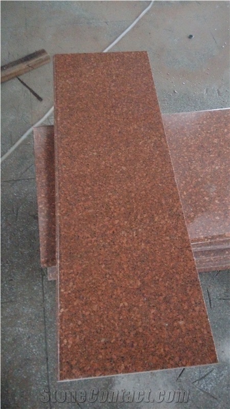 683 Granite Tiles & Slabs ,China Red Granite