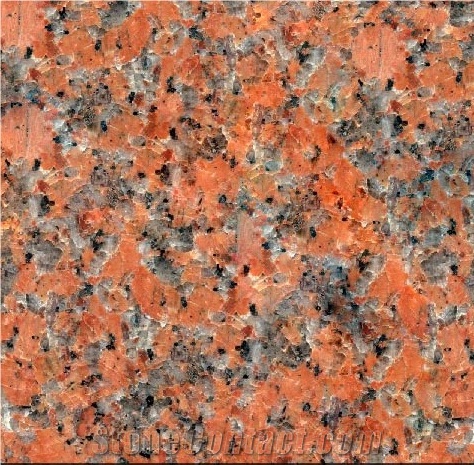 Maple-Leaf Red Granite Slabs & Tiles, China Red Granite