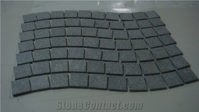 Black Granite Paving Stone, Black Granite Cube Stone & Pavers