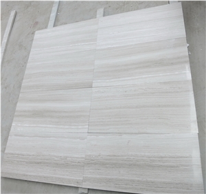 Silver Wooden Veins Wall Panels Slabs & Tiles, China Grey Limestone