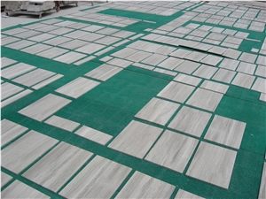 Silver Wooden Veins Wall Panels Slabs & Tiles, China Grey Limestone