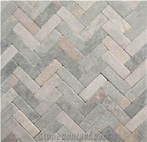 Transylvania Gray Limestone Kitchen Backsplash Wall Tiles
