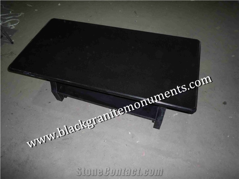 China Absolute Black Polished Tables ,Chinashanxiblack Polished Tables