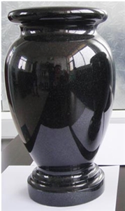 China Absolute Black Polished Vases, China Shanxi Black Polished Vases