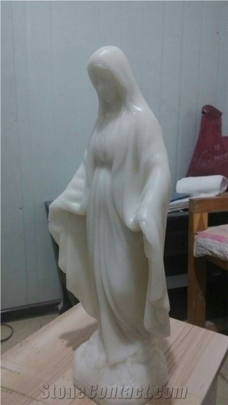 China Polished Statue Carving&Western Statue, Han White Marble Statues