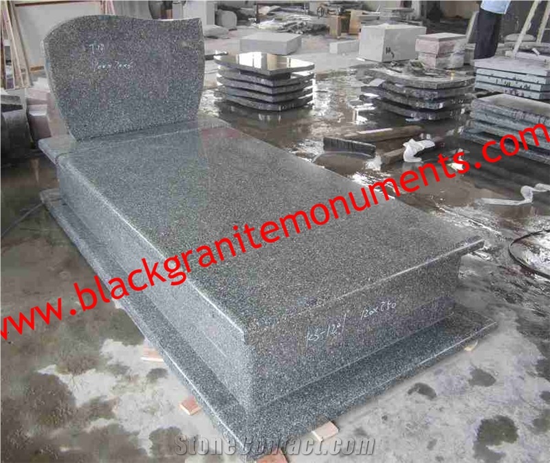 Gl1034 Grey Granite Polished Monuments & Tombstones, Poland Style