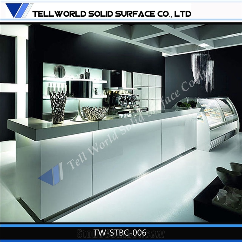 Custom Led Bar Furniture,Luxury Solid Surface Bar Countertops,Fantastic Bar Counter