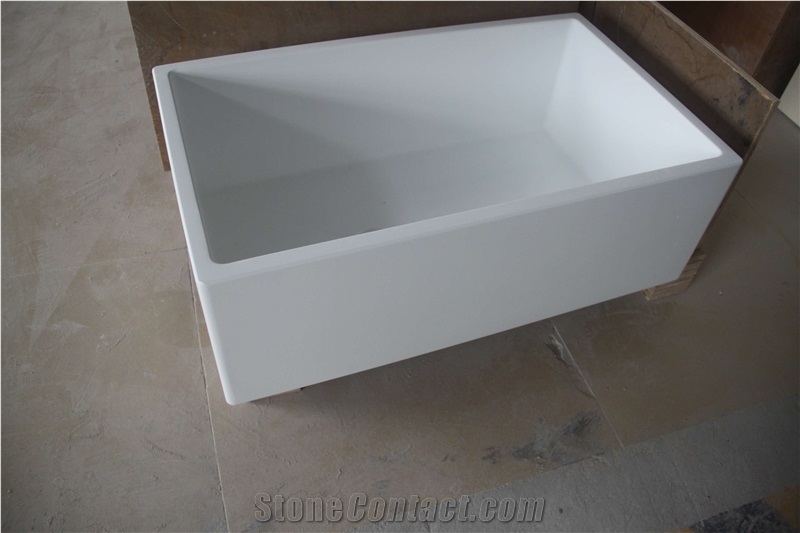 Kitchen Room Design Countertop Crystallized Stone Sink /Basins