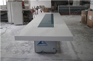 Manmade Stone Meeting Table, Conference Table,Meeting Room Furniture