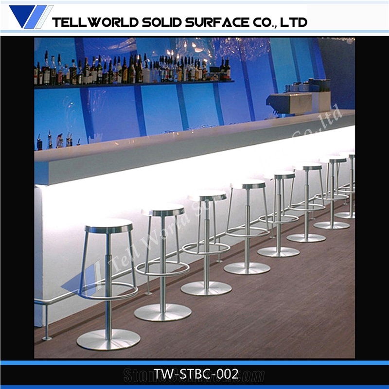 Manufacturer for Artificial Marble Led Bar Furniture,Luxury Led Bar Table