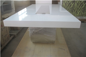 U Shape Stainless Steel Base Conference Table