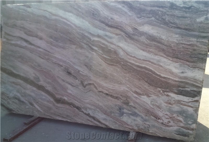 Fantasy Brown Marble Slabs & Tiles, India Brown Marble, Purple Fantasy Slab